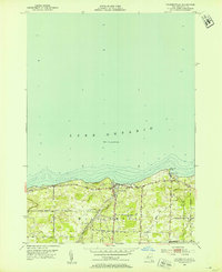 Download a high-resolution, GPS-compatible USGS topo map for Pultneyville, NY (1953 edition)