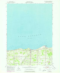 Download a high-resolution, GPS-compatible USGS topo map for Pultneyville, NY (1978 edition)