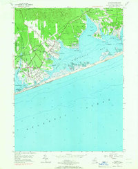 Download a high-resolution, GPS-compatible USGS topo map for Quogue, NY (1966 edition)