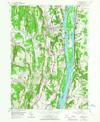Download a high-resolution, GPS-compatible USGS topo map for Ravena, NY (1966 edition)