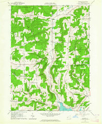 Download a high-resolution, GPS-compatible USGS topo map for Rawson, NY (1964 edition)