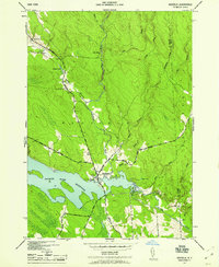 Download a high-resolution, GPS-compatible USGS topo map for Redfield, NY (1958 edition)