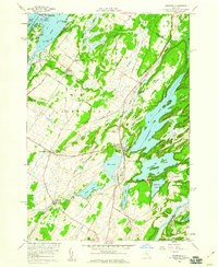 Download a high-resolution, GPS-compatible USGS topo map for Redwood, NY (1960 edition)