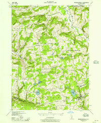Download a high-resolution, GPS-compatible USGS topo map for Rensselaerville, NY (1957 edition)