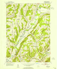 Download a high-resolution, GPS-compatible USGS topo map for Rheims, NY (1970 edition)