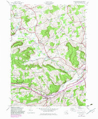 Download a high-resolution, GPS-compatible USGS topo map for Richmondville, NY (1983 edition)