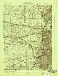 preview thumbnail of historical topo map of Monroe County, NY in 1931