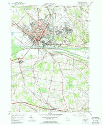 Download a high-resolution, GPS-compatible USGS topo map for Rome, NY (1988 edition)