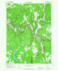 Download a high-resolution, GPS-compatible USGS topo map for Roscoe, NY (1967 edition)