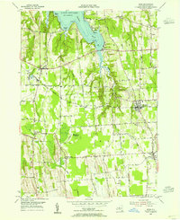 Download a high-resolution, GPS-compatible USGS topo map for Rose, NY (1955 edition)