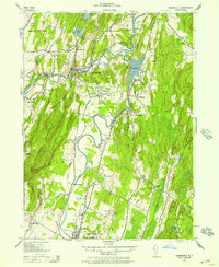 Download a high-resolution, GPS-compatible USGS topo map for Rosendale, NY (1957 edition)