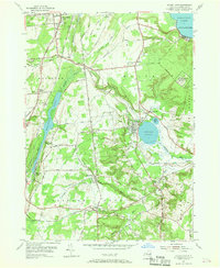 Download a high-resolution, GPS-compatible USGS topo map for Round Lake, NY (1968 edition)