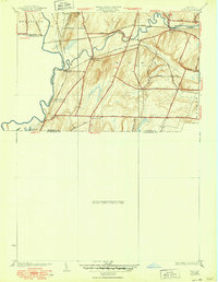 Download a high-resolution, GPS-compatible USGS topo map for Rush, NY (1950 edition)