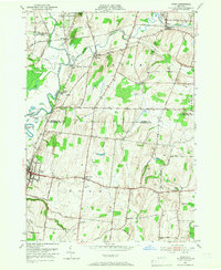 Download a high-resolution, GPS-compatible USGS topo map for Rush, NY (1966 edition)