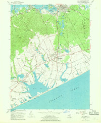 Download a high-resolution, GPS-compatible USGS topo map for Sag Harbor, NY (1969 edition)