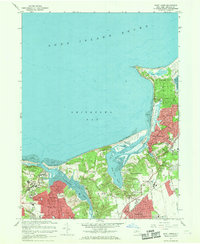 Download a high-resolution, GPS-compatible USGS topo map for Saint James, NY (1969 edition)