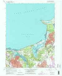 Download a high-resolution, GPS-compatible USGS topo map for Saint James, NY (1979 edition)