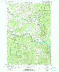 Download a high-resolution, GPS-compatible USGS topo map for Saint Regis Falls, NY (1966 edition)