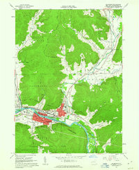 Download a high-resolution, GPS-compatible USGS topo map for Salamanca, NY (1963 edition)