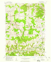 Download a high-resolution, GPS-compatible USGS topo map for Sardinia, NY (1958 edition)