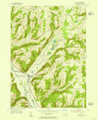 Download a high-resolution, GPS-compatible USGS topo map for Savona, NY (1955 edition)