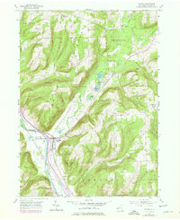 Download a high-resolution, GPS-compatible USGS topo map for Savona, NY (1978 edition)