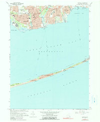 Download a high-resolution, GPS-compatible USGS topo map for Sayville, NY (1991 edition)
