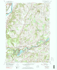 preview thumbnail of historical topo map of Rensselaer County, NY in 1954