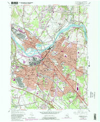 Download a high-resolution, GPS-compatible USGS topo map for Schenectady, NY (1981 edition)