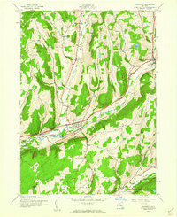 Download a high-resolution, GPS-compatible USGS topo map for Schenevus, NY (1960 edition)