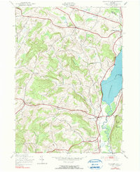 Download a high-resolution, GPS-compatible USGS topo map for Schuyler Lake, NY (1981 edition)