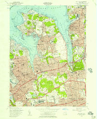 Download a high-resolution, GPS-compatible USGS topo map for Sea Cliff, NY (1957 edition)