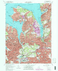 Download a high-resolution, GPS-compatible USGS topo map for Sea Cliff, NY (1979 edition)