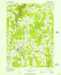 Download a high-resolution, GPS-compatible USGS topo map for Sherman, NY (1957 edition)