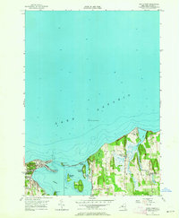 Download a high-resolution, GPS-compatible USGS topo map for Sodus Point, NY (1964 edition)