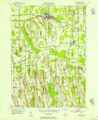 Download a high-resolution, GPS-compatible USGS topo map for Sodus, NY (1954 edition)