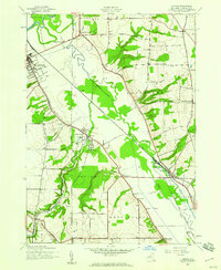 Download a high-resolution, GPS-compatible USGS topo map for Sonyea, NY (1960 edition)