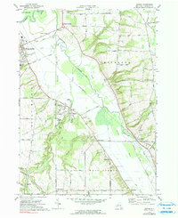 Download a high-resolution, GPS-compatible USGS topo map for Sonyea, NY (1991 edition)
