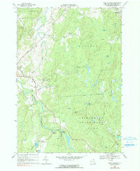 preview thumbnail of historical topo map of St. Lawrence County, NY in 1969