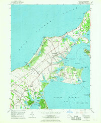 Download a high-resolution, GPS-compatible USGS topo map for Southold, NY (1970 edition)