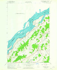 Download a high-resolution, GPS-compatible USGS topo map for Sparrowhawk Point, NY (1965 edition)