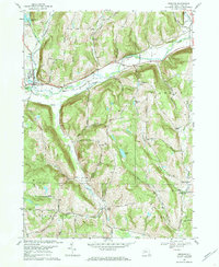 Download a high-resolution, GPS-compatible USGS topo map for Spencer, NY (1972 edition)