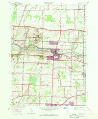 Download a high-resolution, GPS-compatible USGS topo map for Spencerport, NY (1970 edition)