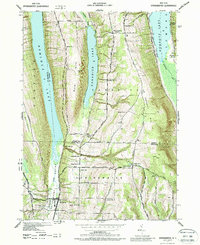 Download a high-resolution, GPS-compatible USGS topo map for Springwater, NY (1988 edition)