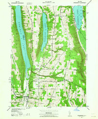 Download a high-resolution, GPS-compatible USGS topo map for Springwater, NY (1964 edition)