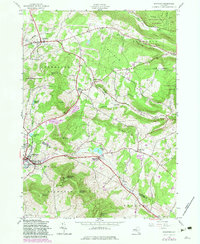 Download a high-resolution, GPS-compatible USGS topo map for Stamford, NY (1982 edition)