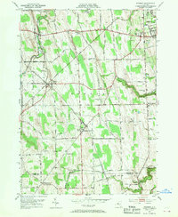 preview thumbnail of historical topo map of Ontario County, NY in 1952