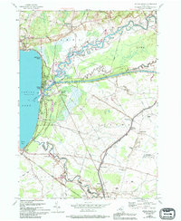 Download a high-resolution, GPS-compatible USGS topo map for Sylvan Beach, NY (1994 edition)