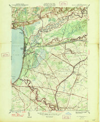 Download a high-resolution, GPS-compatible USGS topo map for Sylvan Beach, NY (1947 edition)