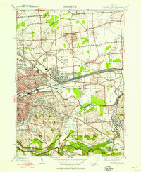 preview thumbnail of historical topo map of Onondaga County, NY in 1938